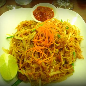 Golden Triangle - Totally tasty Mee Shan Burmese Noodles - Thai Near Me - Philadelphia, Pennsylvania