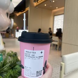 Peach Oolong Oat Milk Tea