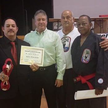 Universal Warrior Arts - Bayonne Mayor Davis 2nd from left taking a photo with me and supporting the local Event
. - Martial Arts Near Me - Bayonne, New Jersey Universal Warrior Arts - Bayonne Mayor Davis 2nd from left taking a photo with me and supporting the local Event
. - Martial Arts Near Me - Bayonne, New Jersey