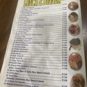 El Manantial Mexican Restaurant - Lunch menu - Mexican Near Me - San Antonio, Texas El Manantial Mexican Restaurant - Lunch menu - Mexican Near Me - San Antonio, Texas