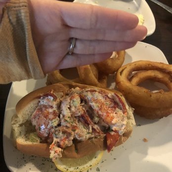 Miller's Waterfront Restaurant - My small ass not correct seasoned lobster roll no butter aaahh what and chewy lobster - Seafood Near Me - Nags Head, North Carolina Miller's Waterfront Restaurant - My small ass not correct seasoned lobster roll no butter aaahh what and chewy lobster - Seafood Near Me - Nags Head, North Carolina