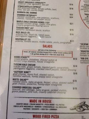 Menu photo 3 Wood Stack Pizza Kitchen Pine Brook, NJ