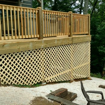 Appalachian Construction and Handyman - a deck with a fire pit - General Contractors Near Me Appalachian Construction and Handyman - a deck with a fire pit - General Contractors Near Me