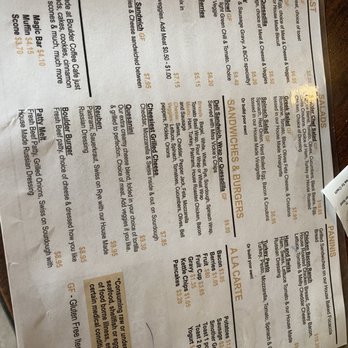 Boulder Coffee Cafe - a menu and a cup of coffee - Coffee & Tea Near Me - Pagosa Springs, Colorado