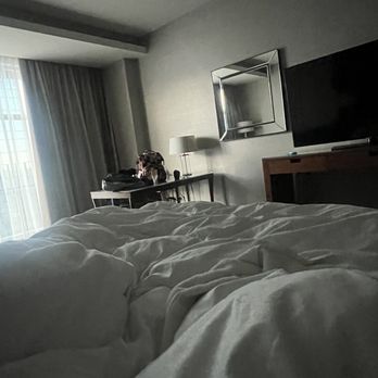 The Westin Phoenix Downtown - View from my big king bed in the morning.. - Hotels Near Me - Phoenix, Arizona