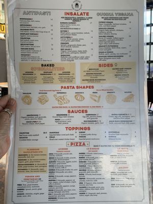 Menu photo 6 Garage Buona Forchetta Coronado, CA