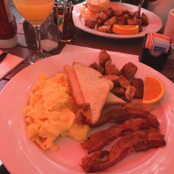 Madhatter - Eggs Your Way with scrambled eggs, toast, bacon and homefries - Bars Near Me - Washington, DC, District of Columbia Madhatter - Eggs Your Way with scrambled eggs, toast, bacon and homefries - Bars Near Me - Washington, DC, District of Columbia