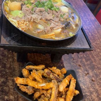 Tasty Pot - 9. Taiwanese Supreme Spicy Hot Soup and Fried Calamari - Taiwanese Near Me - Milpitas, California