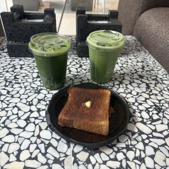 dialog - Matcha Mule, Matcha Latte, and Okinawa Toast - Coffee & Tea Near Me - Phoenix, Arizona