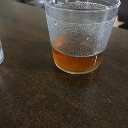 Whiskey in a plastic glass??? Whiskey in a plastic glass???
