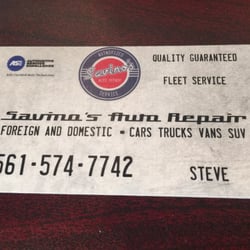 Savino's Auto Repair - Give us a call