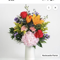 Rockcastle Florist - This is a picture of the flowers we ordered for my sister online from Wisconsin to Rochester NY.