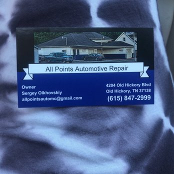 All Points Automotive Repair - Auto Repair Near Me - Old Hickory, Tennessee All Points Automotive Repair - Auto Repair Near Me - Old Hickory, Tennessee