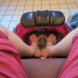 Magic Nails - If you're a dude, or a dud, I recommend you get at least 1 pedicure in your life.