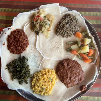 The Blue Nile - vegetarian platter - Ethiopian Near Me - Ann Arbor, Michigan The Blue Nile - vegetarian platter - Ethiopian Near Me - Ann Arbor, Michigan