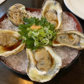 Marumi Sushi - Raw oysters w/ special sauce - Japanese Near Me - Plantation, Florida Marumi Sushi - Raw oysters w/ special sauce - Japanese Near Me - Plantation, Florida