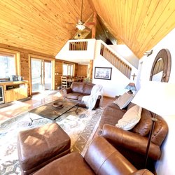 Pond House living area