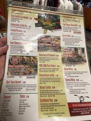 Menu photo 1 The Tiny Turtle Cocoa Beach, FL Menu photo 1 The Tiny Turtle Cocoa Beach, FL