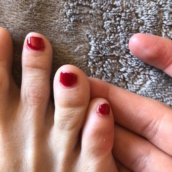 Dip nails - It looks like I could have done this myself. - Nail Salons Near Me - North Las Vegas, Nevada