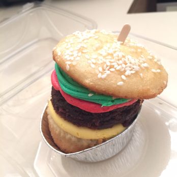 Boulevard Burger - The Burger Cupcake! Delish!!! - Burgers Near Me - Castro Valley, California