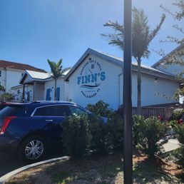 Exterior outside entrance of Finn’s Dockside Bar & Grill - Entrance - Apollo Beach, Florida Exterior outside entrance of Finn’s Dockside Bar & Grill - Entrance - Apollo Beach, Florida