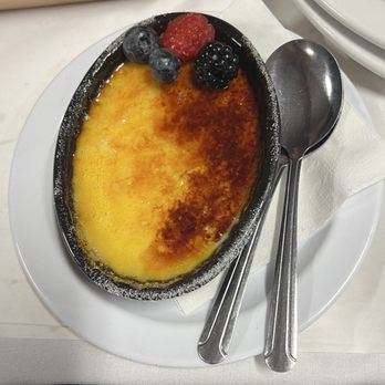 Lassen Steakhouse - Crème brûlée - Steakhouses Near Me - Vina, California