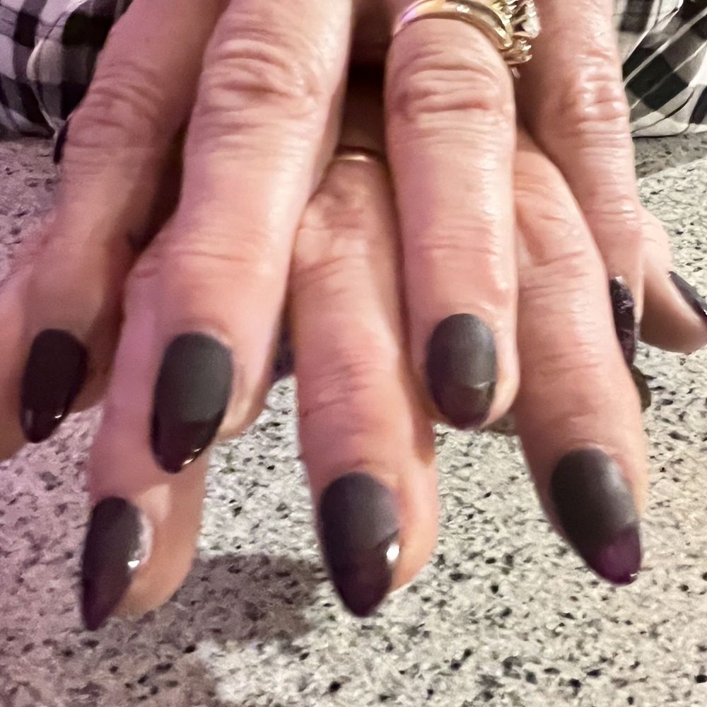 Sophia's Nails - Matte finish and shiny finish Gel-X nail set. - Nail Salons Near Me - Auburn, Washington Sophia's Nails - Matte finish and shiny finish Gel-X nail set. - Nail Salons Near Me - Auburn, Washington