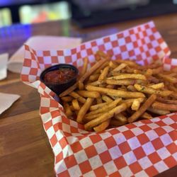 Cinco Michelada Beer Bar - Cajun Fries and yes their made from scratch