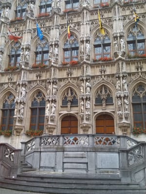 Historic Leuven Town Hall by null