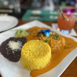 Casa Amigos Mexican Kitchen & Cantina - OMG! This was on their Specials Menu...Salmon in a light chipotle sauce.  Absolutely delicious!