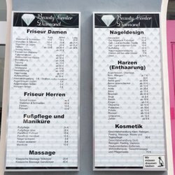 Beauty Center Diamond - The services and prices.