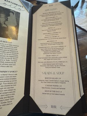 Menu photo 1 Restaurant Rocco Simpsonville, SC