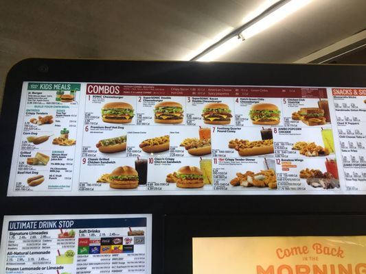 Menu photo 3 Sonic Drive-In Albuquerque, NM