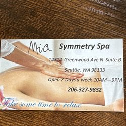 Symmetry Spa Asian Massage - Summetry Spa