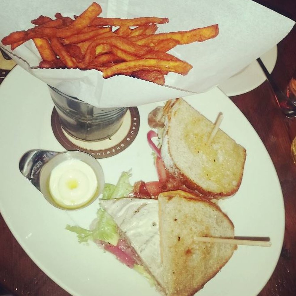 LOCAL Public Eatery Lansdowne - Sandwich + sweet potato fries! - Burgers Near Me - Ottawa, Ontario LOCAL Public Eatery Lansdowne - Sandwich + sweet potato fries! - Burgers Near Me - Ottawa, Ontario