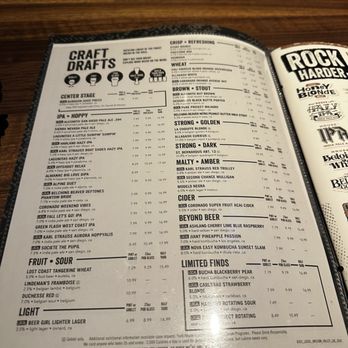 Yard House - Craft draft menu - Vegetarian Near Me - San Diego, California Yard House - Craft draft menu - Vegetarian Near Me - San Diego, California