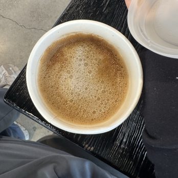 The Perk House Coffee - Almond milk Flat white to go - Coffee & Tea Near Me - Orangeburg, New York