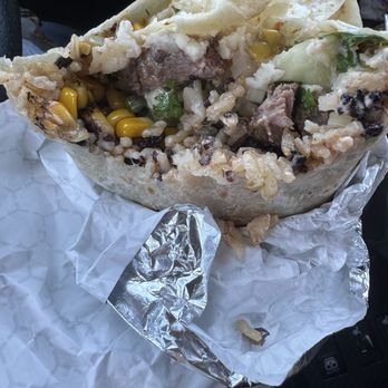 Rabano - El Classico Burrito ( did not order it with corn but they put it anyways) - Juice Bars & Smoothies Near Me - Hermosa Beach, California Rabano - El Classico Burrito ( did not order it with corn but they put it anyways) - Juice Bars & Smoothies Near Me - Hermosa Beach, California