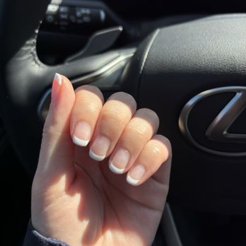 Holly Nails Spa - Classic French Gel Manicure - Done by Nancy - Nail Salons Near Me - Temple City, California Holly Nails Spa - Classic French Gel Manicure - Done by Nancy - Nail Salons Near Me - Temple City, California