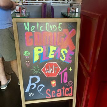 ComicX Restaurant Bar & Store - Lobby sign - American Near Me - Phoenix, Arizona