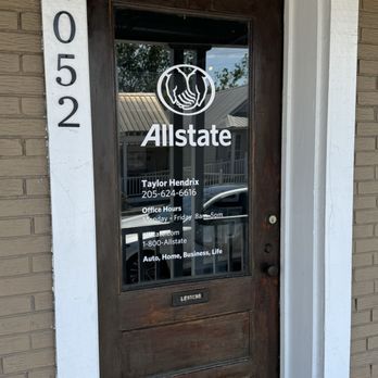Hendrix & Smyth Insurance - Allstate - New front door sticker - Home & Rental Insurance Near Me - Helena, Alabama Hendrix & Smyth Insurance - Allstate - New front door sticker - Home & Rental Insurance Near Me - Helena, Alabama