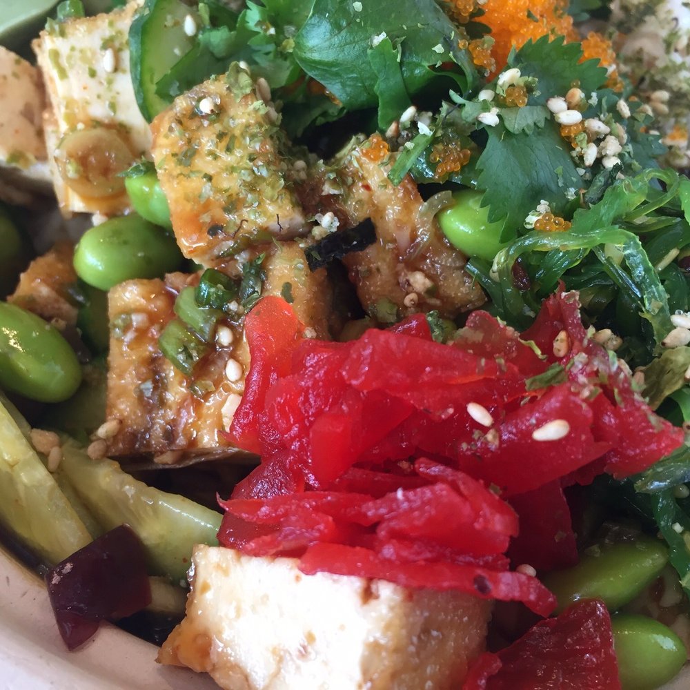 Olia Poke & Tea - Poke bowl close-up - Poke Near Me - Portland, Oregon