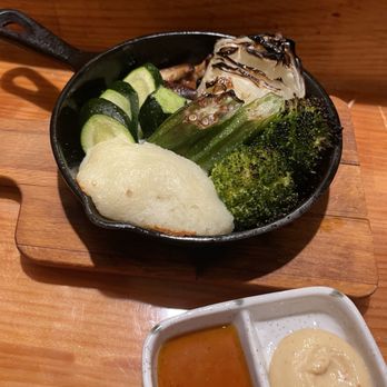 Izakaya Tonchinkan - Grilled 5 kind of vegetables with truffle oil - Izakaya Near Me - Arcadia, California