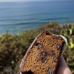 Naked Cafe - The most amazing slice of homemade pumpkin chocolate loaf. Thanks Sophie!