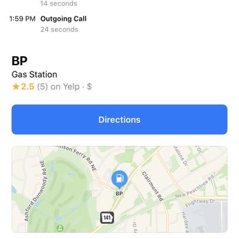 bp - They even ignored my call once as you can see! - Gas Stations Near Me - Chamblee, Georgia