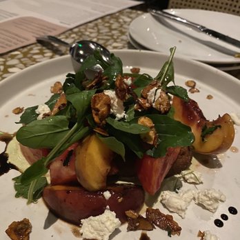 Manhattan Beach Post - Tomato and peaches salad - New American Near Me - Manhattan Beach, California Manhattan Beach Post - Tomato and peaches salad - New American Near Me - Manhattan Beach, California