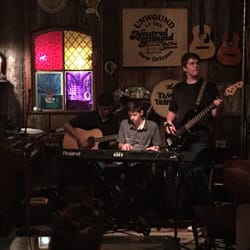 Neutral Ground Coffee House - Neat area for musicians to perform. Rising Sons from Waco Texas