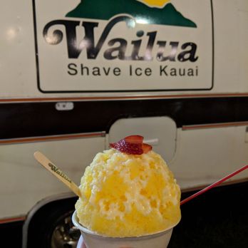 Wailua Shave Ice - Mango, second fave - Shaved Ice Near Me - Kapaa, Hawaii Wailua Shave Ice - Mango, second fave - Shaved Ice Near Me - Kapaa, Hawaii