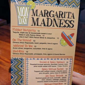 FishBar - Monday - Margarita Madness - Seafood Near Me - Manhattan Beach, California FishBar - Monday - Margarita Madness - Seafood Near Me - Manhattan Beach, California