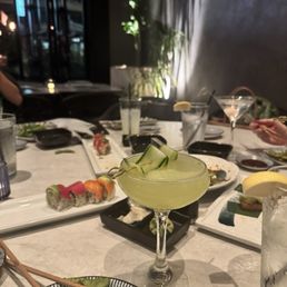 Cucumber cocktail was so delicious Cucumber cocktail was so delicious